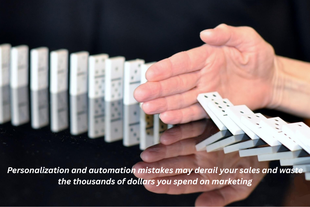 B2B personalization mistakes